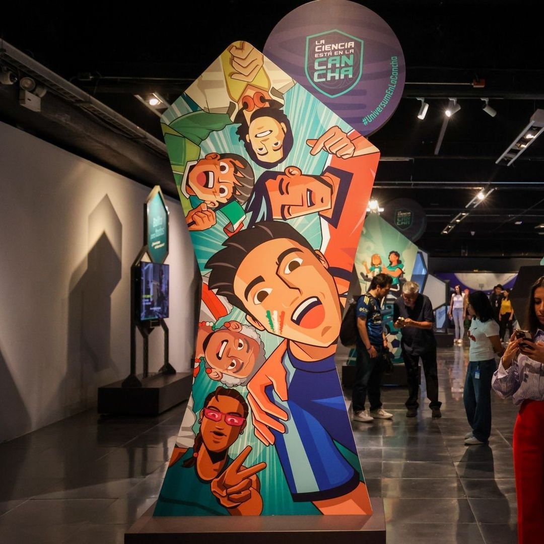 Universum une ciencia y fútbol en una muestra interactiva